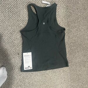 lululemon athletica Women's Dark Gray Racerback Tank Top